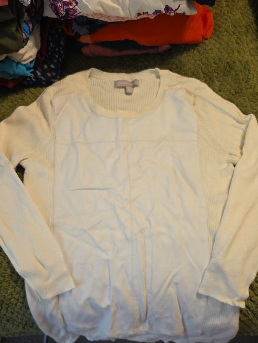 Cream Crewneck Sweater